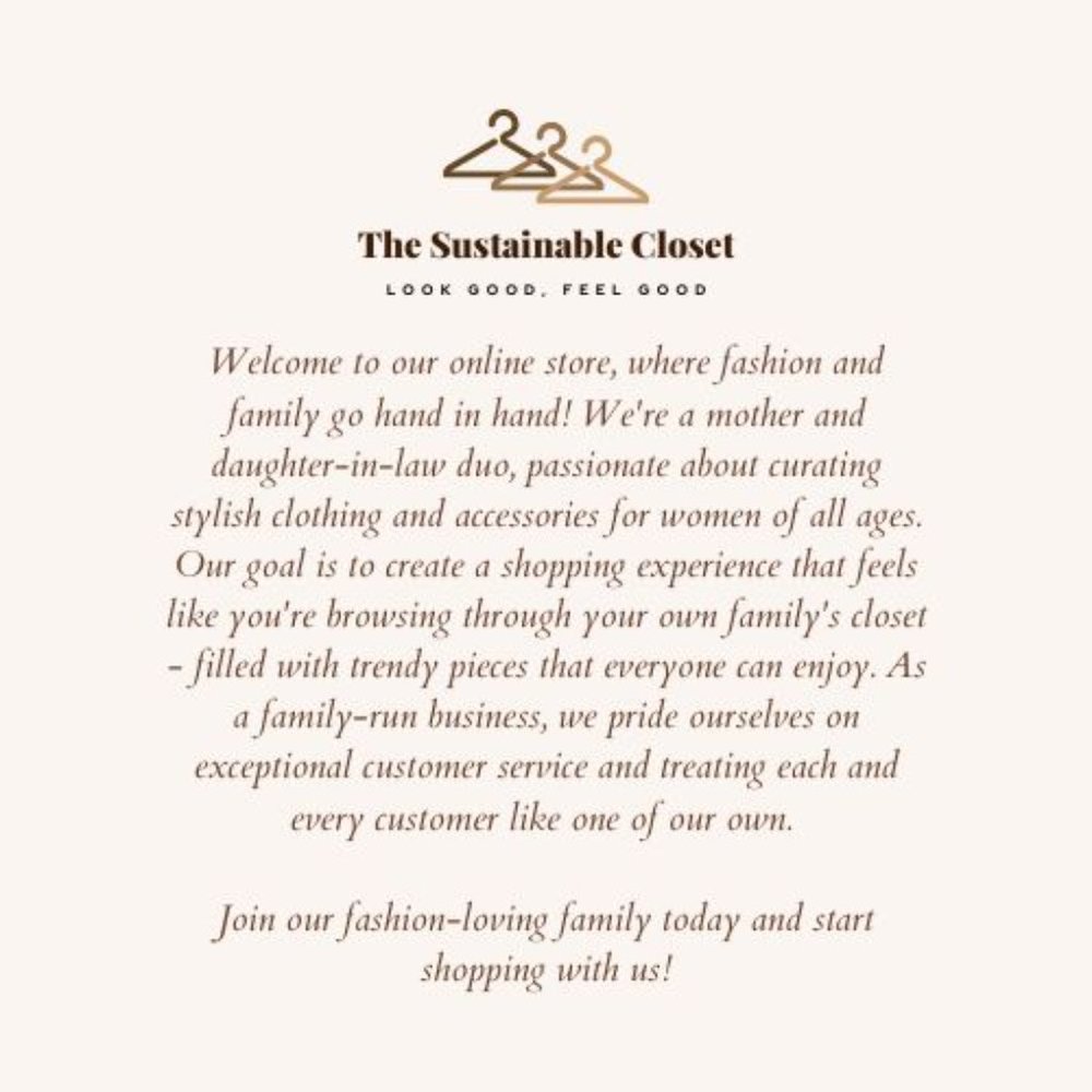 Meet your Posher, The Sustainable Closet--a family team! - Picture 2 of 5
